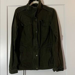 Abercrombie & Fitch Dark Green Jacket